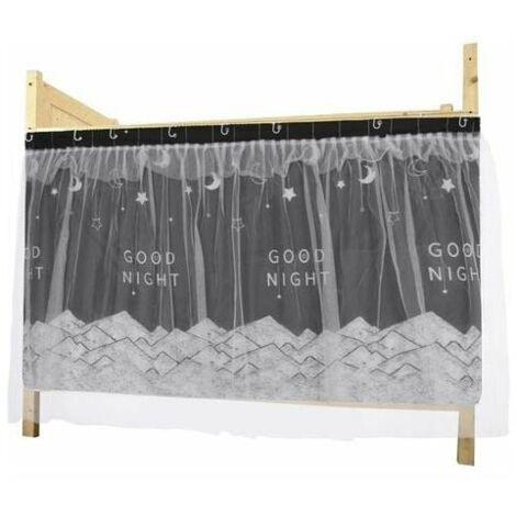 Bunk Bed Curtains Single Blackout Fabric Gauze Bed Tent Curtain 1.15m2m (1/3)