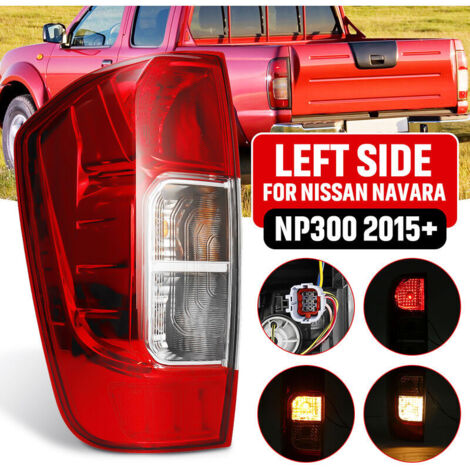 Tail light with bulb and wiring for Nissan Navara NP300 2016-2018 (left)