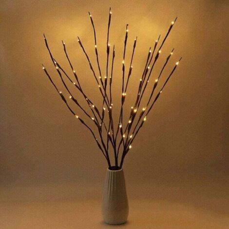 Light twigs / decorative twigs brown with 20 LEDs (1/5)