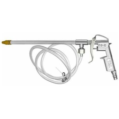 Spray Gun Aluminum Pneumatic Siphon Air Motor Cleaning Gun Kit Tool 1/4 (1/5)
