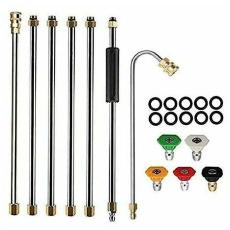 Pressure Washer Gutter Cleaning Tool - Roof Cleaner Lance Nozzle - Window Cleaning Accessories (1/5)