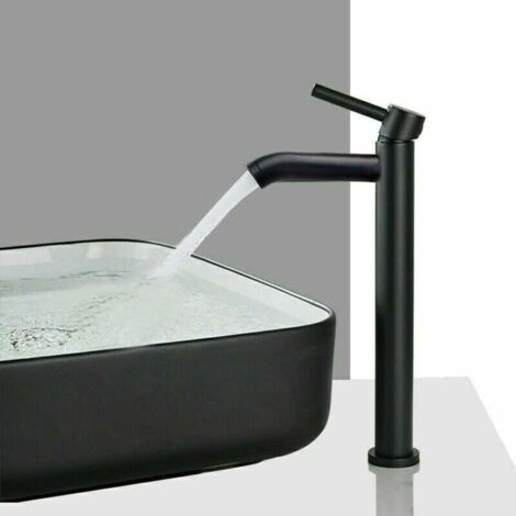 Bathroom faucet black basin faucet bathroom faucet suitable for inner diameter 32mm-42mm (1/5)