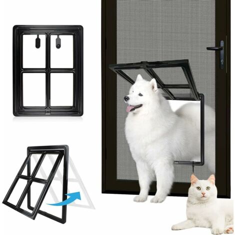 Cat Flap Door for Screens - Large 12" x 16"