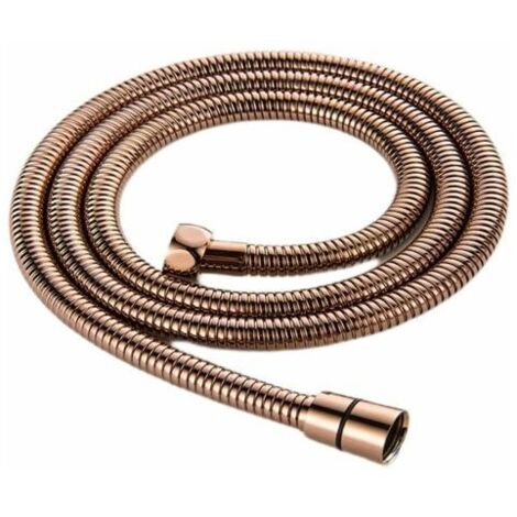 Shower Hose Shower Hose Shower Hose Attachment Stainless Steel Electroplating Handheld Shower Head Hose-Rose Gold (1/3)