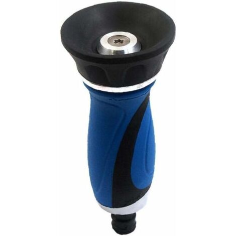 High Pressure Water Spray Nozzle Heavy Duty Portable Nozzle for Lawn Irrigation Self Cleaning Garden Washing Backyard Supplies (1/5)