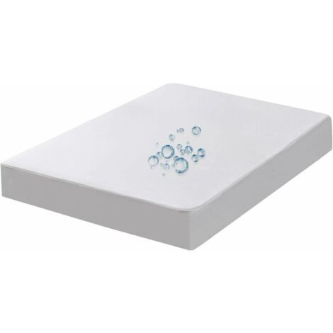 Waterproof Mattress Protector, Breathable Mattress Protector, Hypoallergenic, Anti-Mite, Anti-Bacterial, Silent, Ultra Soft, Fitted Sheet, Mattress Cover 80x200 cm (1/5)