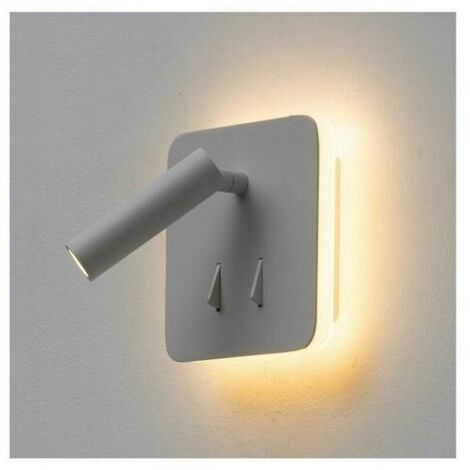 LOST Multifunctional LED Double Light Reading Lamp - White (1/5)