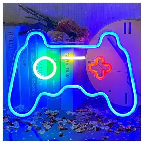 Game Neon Gaming Neon Lights Neon Lights led neon lights Wall Decor Neon Signs Bedroom Kids Playground Neon Party Room Decor (1/5)