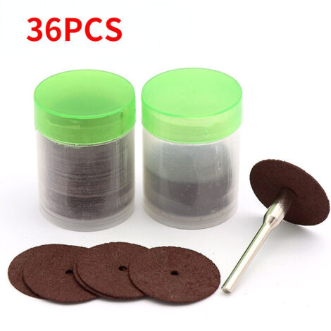 36pcs Mini Drill Cutter Disc Cutting Wheel Dremel Accessories Rotary Tool Abrasive Tools (1/5)