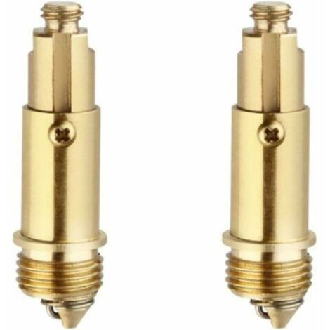 Replacement Drain Bolts betterlife,Bouncer Core Drain Easy Spring Mechanism Basin Stopper Replacement Part Bathroom Clack Pop Up Stopper for Most Sink Plugs (1/5)