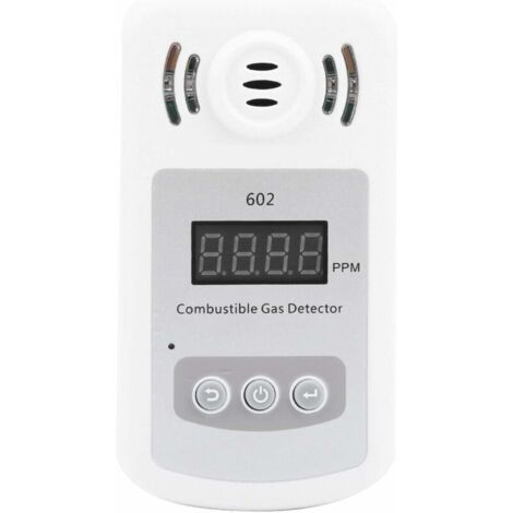 Gas Tester Combustible Gas Detector Gas Leak Detector Natural Gas Detector Combustible Gas Analyzer for Pipeline Maintenance with Electrochemical Sensor (1/5)