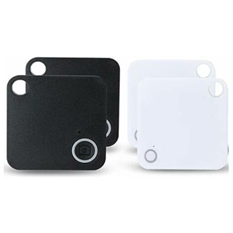 4X Smart Bluetooth Trackers, Up to 85ft Range GPS Tracking Locator, Anti-Lost Tracker APP Control Compatible iOS Android for Keys, Pets, Wallet (1/5)
