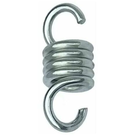 Hammock Spring - Hardened Galvanized Steel - For Hanging Hammock Chairs and Porch Swings - 600 lb Load Capacity (1/3)