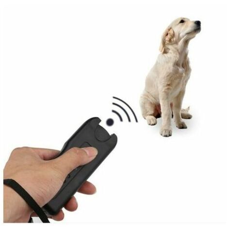 Ultrasonic Dogs 3 in 1 Portable Anti Bark Dog Trainer Device Dog Repellent External LED Bark Controller Anti Bark Device for Small Large Dogs (1/5)