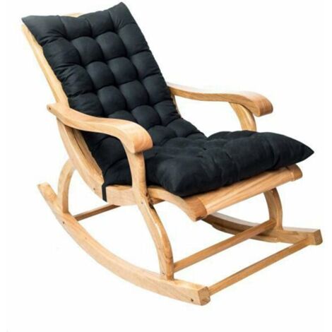 Rocking Chair Cushion, High Back Garden Armchair Cushion, Outdoor Patio Chair Seat Cushion - 1205012cm (1/2)