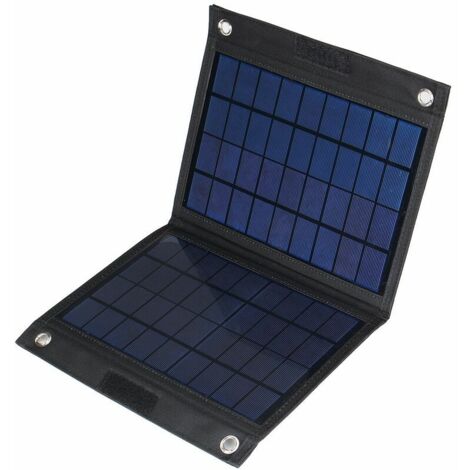50W 18V Dual USB Output Foldable Solar Panel with Car Charger for Huawei / iPhone / Samsung (1/5)