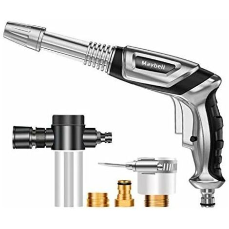 High Pressure Water Gun Nozzle Garden Hose Foam Gun Car Wash Sprayer Hose (hose nozzle) (1/5)
