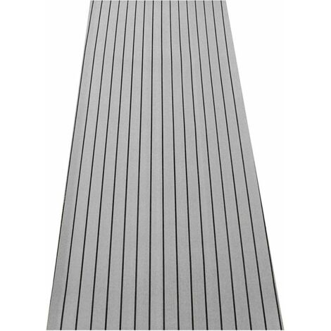 240 x 45CM EVA Foam Teak Boat Sheet Flooring Mat Floor Yacht Marine Decking Carpet WASHED (1/5)