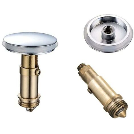 Bathtub Stopper Bathtub Drain Plug Bathtub Waste Plug Bathtub Stopper Bathtub Flapper Bathtub Waste Plug For Basin Bathtub 3.523.523.3cm Silver (1/4)