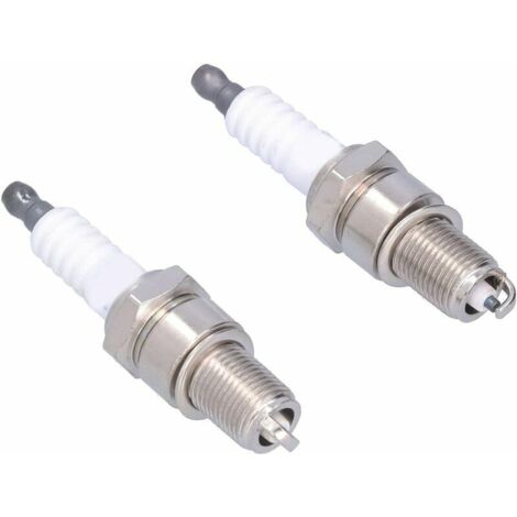 Set of 2 F6RTC Aluminum Alloy Replacement Spark Plugs for MTD 95110292 75110292 Torch Engine 131039 Lawn Mower (1/5)