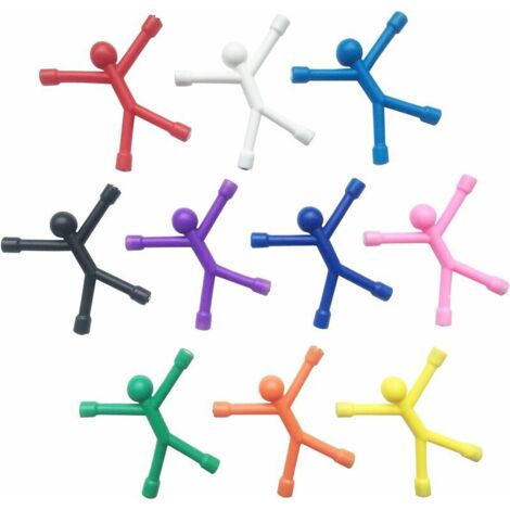 10 PCS Novelty Fridge Magnets Men, Fridge Magnets Toosunny Fridge Magnets Cute Men Magnetic Toy for Adults Office Funny Decorative Decoration Fridge Magnets, 10 PCS Fridge Magnets Men Mini Flexible, (1/5)