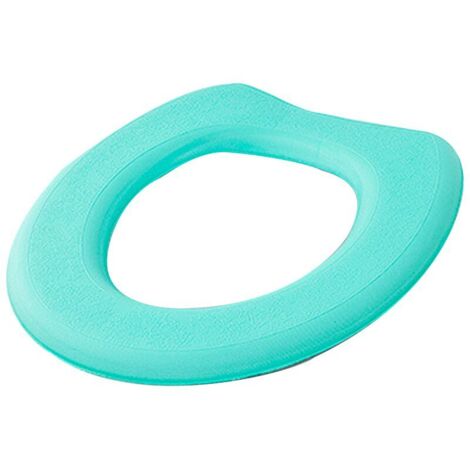 Toilet Seat Cushion 1PCof Toilet Seat Cover Waterproof EVA Toilet Seat Cushion, Reusable Soft Warm Cushion -Green (1/5)