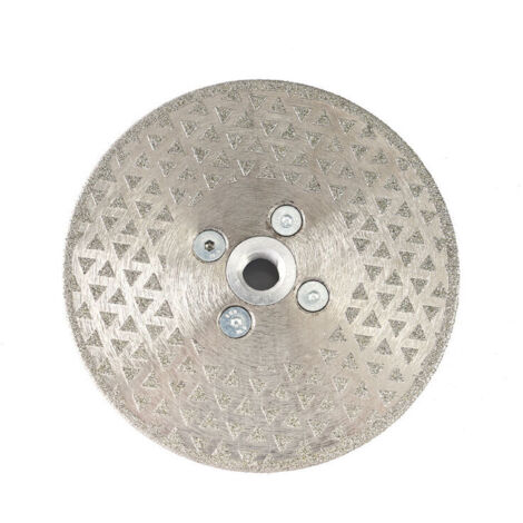 Diamond Cutting and Grinding Disc 115mm x M14 Electroplated Saw Blade for Stone Marble Granite Tiles (1/5)