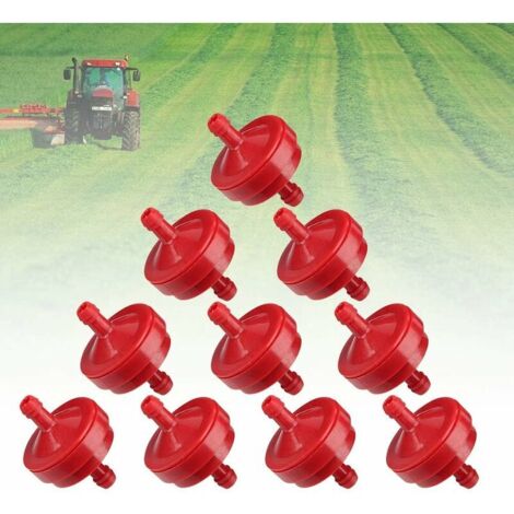 10PCS Fuel Filter, Lawn Mower Filter Spare Parts For Briggs & Stratton 298090 298090s 1/4 (1/5)