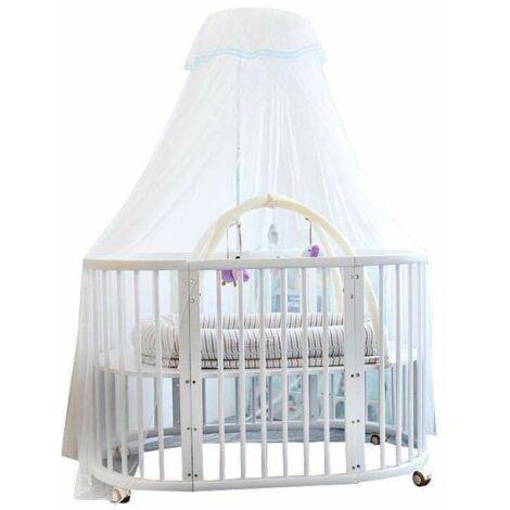 Crib Tent by - Premium quality transparent mesh mosquito net to prevent baby from climbing out of crib - Pop-up tent protects baby from falls - Canopy fits most standard cribs (1/4)