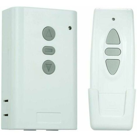 Wireless Remote Control Switch,AC220V 433MHz Receiver,Learning Type Controller,Bidirectional 3 Key RF Transmitter,Remote Control for Curtain Controller Set