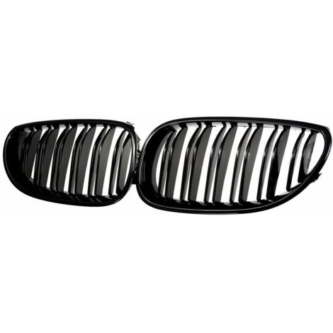 Pair Grilles Gloss black For BMW 5 Series M5 E60/E61 2003-2010 (1/5)