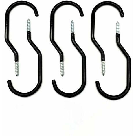 Guazhuni 6pcs Bicycle Storage Hook(black) (1/5)