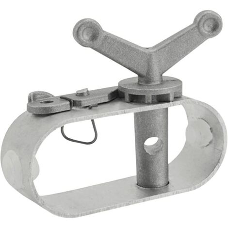 1pcs Swimming Pool Cover Clamp Wire Rope Tensioner - Pool Cover Winch, Aluminum Constructed Swimming Pool Winch, Winter Pool Cover Tensioner - 8x2x6.4cm (1/5)