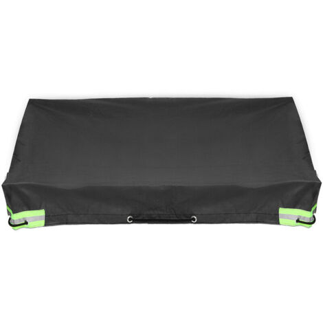 Durable Trailer Cover + Rubber Belt Waterproof 214x122cm Blue
