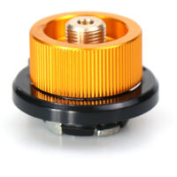 Gas Cylinder Adapter Camp Converter Canister Adapter Valve Camping Stove Covert Lindal Adapter Type Valve