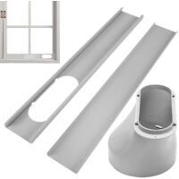 Air Conditioner Sealing Kit, Portable Air Conditioner Window Kit, Portable Air Conditioner Door, Suitable for Portable Air Conditioners with 15cm Diameter Air Conditioner Hoses