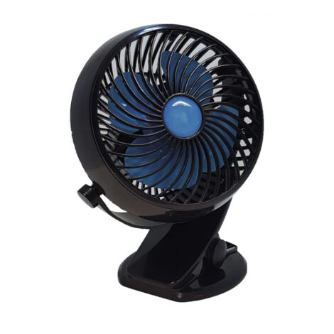 USB Tischventilator leise  Mini Ventilator für Schreibtisch mit regelbaren Geschwindigkeitsstufen  360° drehbar für Home Office, Schlafzimmer & Tisch PC (1/5)