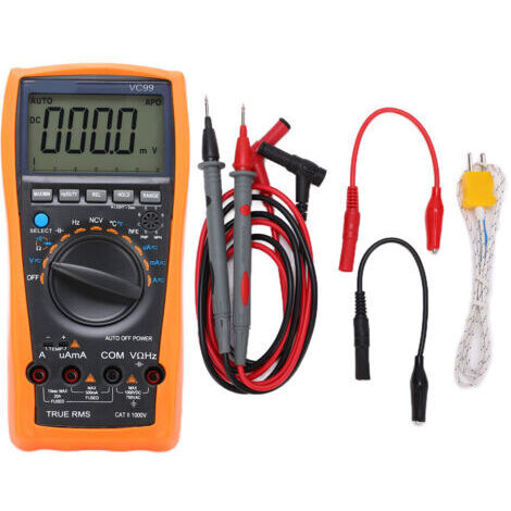 Multimeter – Hochpräzisionsinstrumente – Englischer Standard + Stofftasche (1/5)