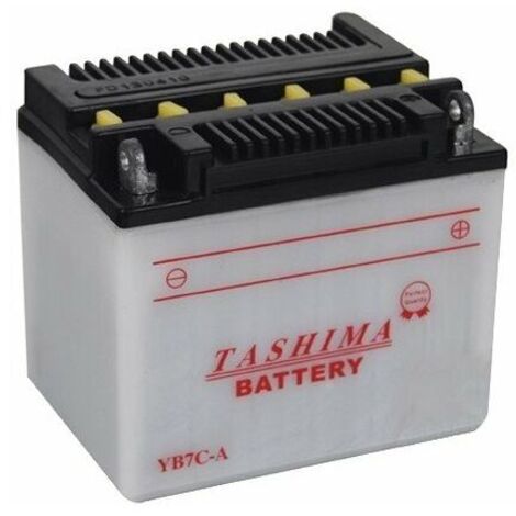 Verstärkte 12V 8Ah Blei-Säure-Batterie – Länge 130 mm – Höhe 114 mm – Geeignet für Roller und Motorräder – Säure separat enthalten