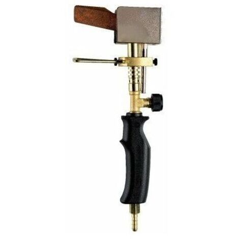 Schweißbrenner mit Kupferhammer – Brennerdurchmesser 20 mm – Injektordurchmesser 0,3 mm – Fördermenge 420 g/h – Leistung 5,9 kW