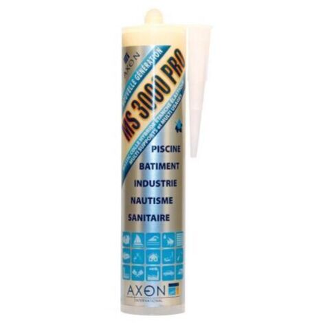 MS3000 Transparenter Dichtstoffkleber 290 ml – Auszugsfestigkeit 100 kg/cm² – Elastisch und umweltfreundlich – Klebt unter Wasser (1/2)