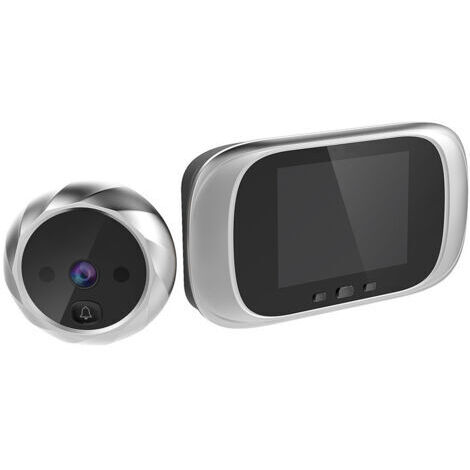 Ahlsen Digitaler Türspion, 2,8-Zoll-LCD-Bildschirm, hochauflösende Kamera mit Nachtsicht und Weitwinkelobjektiv (1/4)
