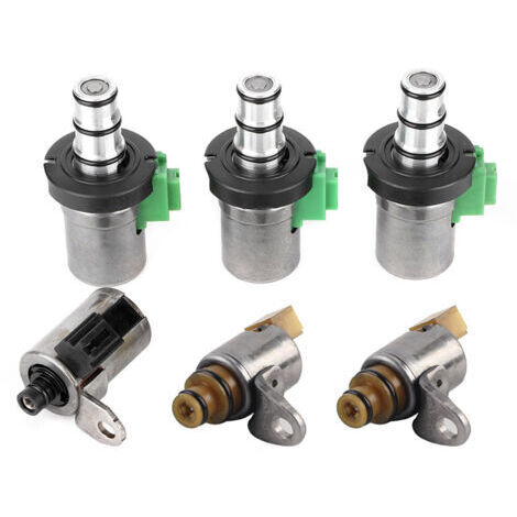SUNXURY 6-teiliges Set Getriebemagnetventile, passend für FORD Focus 1998-16 4-Gang Frontantrieb 1,8 l 2,0 l 4F27-E (1/5)