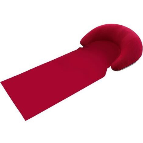Tragbare Strandmatte, aufblasbare Strandmatte Float Wave 160 cm, faltbare, sandabweisende Sonnenliege mit Sonnenkissen, ideal zum Entspannen am Meer, beim Camping und in der Freizeit (1/5)