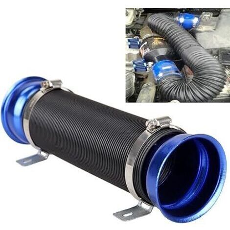 Ahlsen 76-mm-Universalschlauch für die Kaltluftansaugung des Motors – Blau und Schwarz (1/5)
