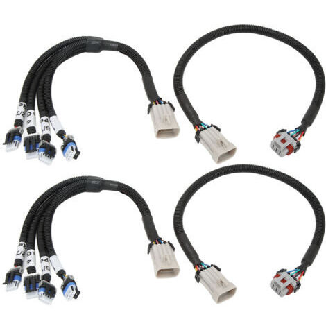 FOREHILL Kit de relocalisation de bobine d'allumage ABS haute performance résistant à la chaleur pour SMALL BLOCK V8 LSX LS6 LS1 (1/4)