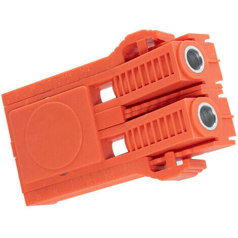 Localisateur de trous inclinés pour le travail du bois multifonctionnel perforateur réglable en plastique ABS avec outil de travail du bois de poinçon magnétique (1/4)