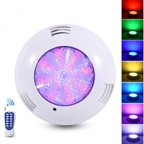 Choyclit – 35-W-RGB-LED-Poolleuchte – IP68 wasserdicht – 12 Beleuchtungsmodi – 15 m Fernbedienung – Einfache Installation (12 V AC/DC)