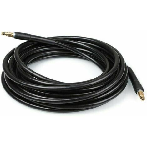 10M Tuyau de Rechange pour Nettoyeur Haute Pression Karcher K2 K3 K4 K5 K6 K7 Rallonge Flexible Connecteur Rapide avec Embouts en Laiton Tuyau d'extension (1/5)
