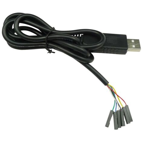 PL2303HX USB à TTL Câble série Adaptateur USB Câble RS232 TTL 5V (1/5)